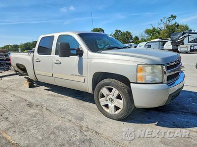 Czwarte zdjęcie samochodu z boku: 2008 CHEVROLET SILVERADO C1500 VIN:3GCEC13J98G149554 - miniatura