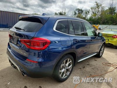 Trzecie zdjęcie samochodu z tyłu: 2020 BMW X3 XDRIVE30I VIN:5UXTY5C00L9D51958 - miniatura