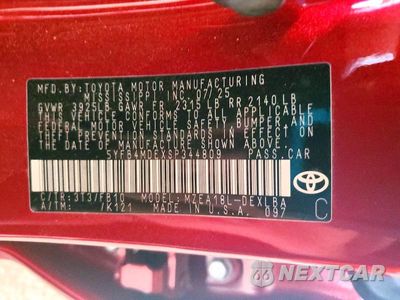 Zdjęcie 13 z 13 samochodu: 2025 TOYOTA COROLLA LE VIN:5YFB4MDEXSP344809 - miniatura