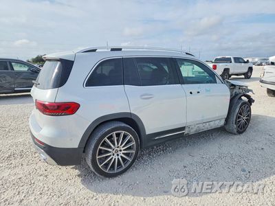 Trzecie zdjęcie samochodu z tyłu: 2021 MERCEDES-BENZ GLB 250 VIN:W1N4M4GBXMW148303 - miniatura