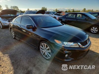 Czwarte zdjęcie samochodu z boku: 2013 HONDA ACCORD EXL VIN:1HGCT2B82DA012672 - miniatura