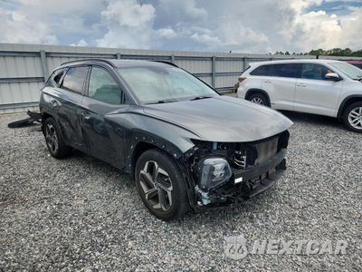 Czwarte zdjęcie samochodu z boku: 2022 HYUNDAI TUCSON SEL VIN:5NMJC3AE0NH012275 - miniatura