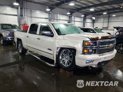 Czwarte zdjęcie samochodu z boku: 2014 CHEVROLET SILVERADO K1500 HIGH COUNTRY VIN:3GCUKTEC0EG337190 - miniatura
