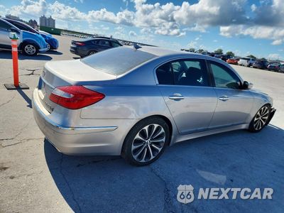Trzecie zdjęcie samochodu z tyłu: 2012 HYUNDAI GENESIS 5.0L VIN:KMHGC4DH7CU158101 - miniatura