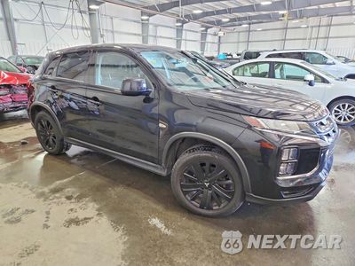 Czwarte zdjęcie samochodu z boku: 2022 MITSUBISHI OUTLANDER SPORT ES VIN:JA4ARUAU1NU015426 - miniatura