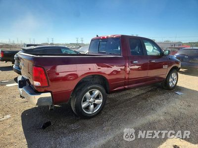 Trzecie zdjęcie samochodu z tyłu: 2018 RAM 1500 SLT VIN:1C6RR6GG9JS259411 - miniatura