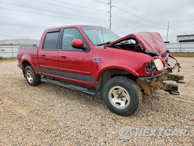Czwarte zdjęcie samochodu z boku: 2001 FORD F150 SUPERCREW VIN:1FTRW08L61KF51513 - miniatura