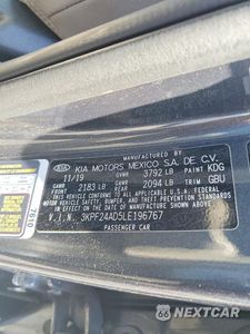 Zdjęcie 12 z 12 samochodu: 2020 KIA FORTE LXS VIN:3KPF24AD5LE196767 - miniatura