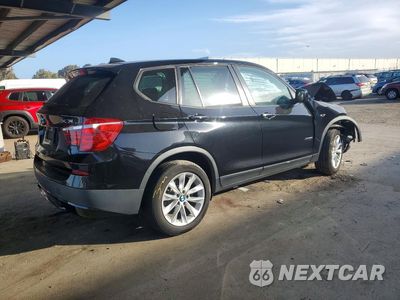 Trzecie zdjęcie samochodu z tyłu: 2014 BMW X3 XDRIVE28I VIN:5UXWX9C53E0D23243 - miniatura