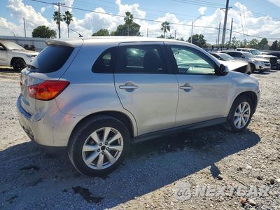 Trzecie zdjęcie samochodu z tyłu: 2014 MITSUBISHI OUTLANDER SPORT ES VIN:4A4AP3AUXEE024957 - miniatura