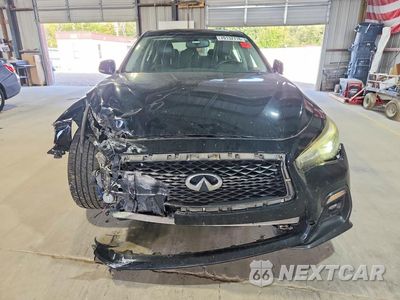 Piąte zdjęcie samochodu w środku: 2018 INFINITI Q50 3.0T SPORT VIN:JN1EV7AR2JM434477 - miniatura