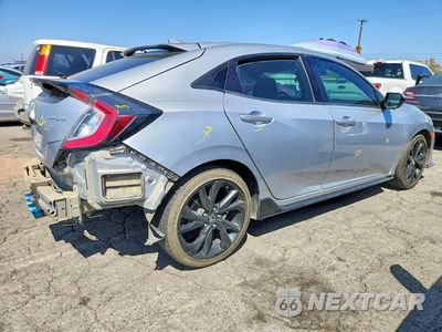 Trzecie zdjęcie samochodu z tyłu: 2019 HONDA CIVIC SPORT VIN:SHHFK7H46KU212215 - miniatura