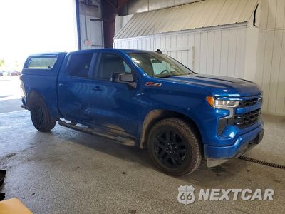 Czwarte zdjęcie samochodu z boku: 2022 CHEVROLET SILVERADO K1500 RST VIN:1GCUDEED7NZ595009 - miniatura
