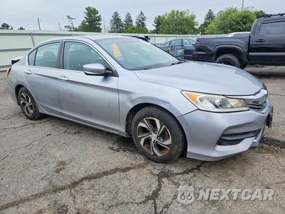 Czwarte zdjęcie samochodu z boku: 2017 HONDA ACCORD LX VIN:1HGCR2F38HA216489 - miniatura