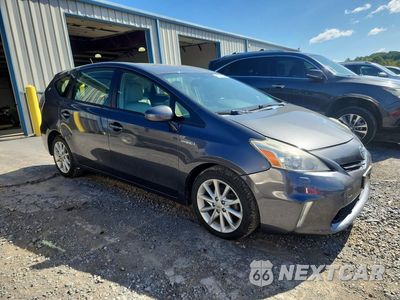 Czwarte zdjęcie samochodu z boku: 2013 TOYOTA PRIUS V FIVE VIN:JTDZN3EU7D3258672 - miniatura