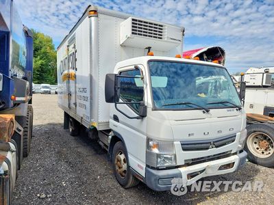 Czwarte zdjęcie samochodu z boku: 2018 MITSUBISHI FUSO FEC72S REFRIGERATED BOX TRUCK VIN:JL6BNG1A8JK002716 - miniatura