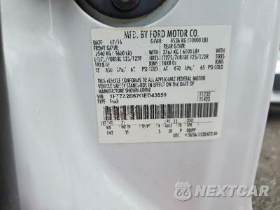 Zdjęcie 12 z 12 samochodu: 2016 FORD F250 SUPER DUTY VIN:1FT7X2B67GED43859 - miniatura