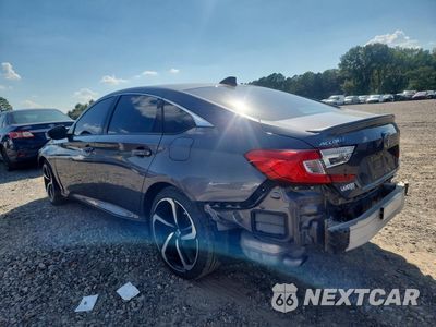 Drugie zdjęcie samochodu z przodu: 2020 HONDA ACCORD SPORT VIN:1HGCV1F39LA111183 - miniatura