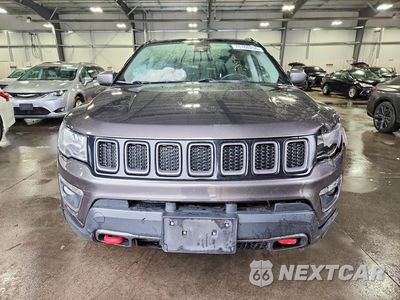 Piąte zdjęcie samochodu w środku: 2021 JEEP COMPASS TRAILHAWK VIN:3C4NJDDB9MT564566 - miniatura