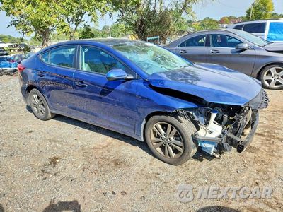 Czwarte zdjęcie samochodu z boku: 2017 HYUNDAI ELANTRA SE VIN:5NPD84LF0HH210047 - miniatura