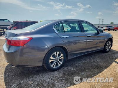 Trzecie zdjęcie samochodu z tyłu: 2013 HONDA ACCORD LX VIN:1HGCR2F37DA134182 - miniatura