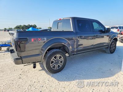 Trzecie zdjęcie samochodu z tyłu: 2017 FORD F150 SUPERCREW VIN:1FTEW1EF4HKD87255 - miniatura