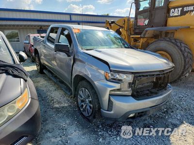 Czwarte zdjęcie samochodu z boku: 2020 CHEVROLET SILVERADO C1500 RST VIN:3GCPWDET0LG226045 - miniatura