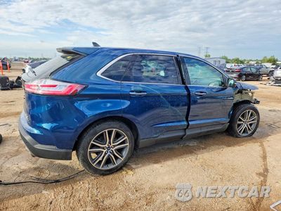 Trzecie zdjęcie samochodu z tyłu: 2020 FORD EDGE TITANIUM VIN:2FMPK4K97LBB04527 - miniatura