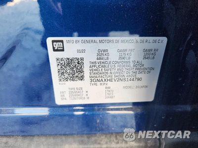 Zdjęcie 13 z 13 samochodu: 2022 CHEVROLET EQUINOX LS VIN:3GNAXHEV2NS144790 - miniatura