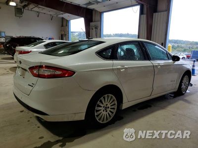 Trzecie zdjęcie samochodu z tyłu: 2014 FORD FUSION SE HYBRID VIN:3FA6P0LU5ER237682 - miniatura