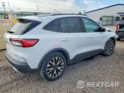 Trzecie zdjęcie samochodu z tyłu: 2020 FORD ESCAPE SE SPORT VIN:1FMCU9BZ1LUC32696 - miniatura