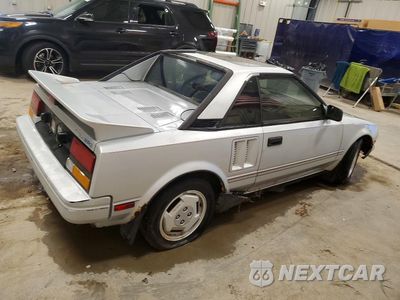 Trzecie zdjęcie samochodu z tyłu: 1986 TOYOTA MR2 BASE VIN:JT2AW15C1G0062229 - miniatura