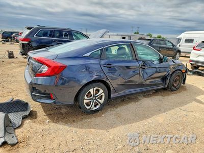 Trzecie zdjęcie samochodu z tyłu: 2016 HONDA CIVIC LX VIN:19XFC2F55GE032024 - miniatura