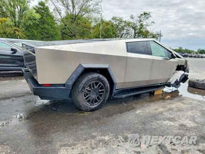 Trzecie zdjęcie samochodu z tyłu: 2025 TESLA CYBERTRUCK VIN:7G2CEHED1SA066550 - miniatura