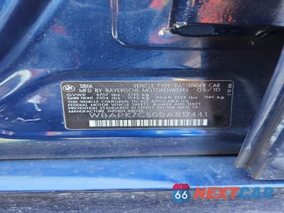 Zdjęcie 12 z 12 samochodu: 2011 BMW 328 XI VIN:WBAPK7C50BA817441 - miniatura