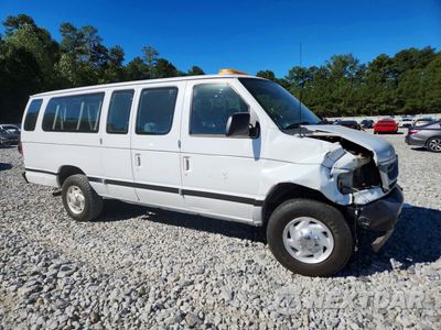Czwarte zdjęcie samochodu z boku: 2001 FORD ECONOLINE E350 SUPER DUTY WAGON VIN:1FBSS31L71HB74572 - miniatura