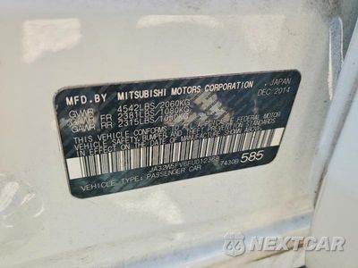 Zdjęcie 12 z 12 samochodu: 2015 MITSUBISHI LANCER EVOLUTION MR VIN:JA32W5FV6FU012368 - miniatura