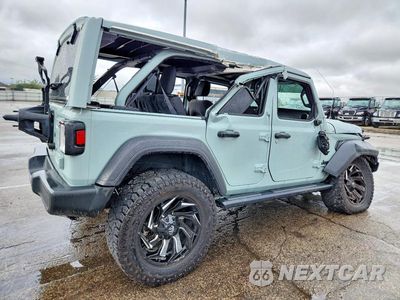 Trzecie zdjęcie samochodu z tyłu: 2023 JEEP WRANGLER SPORT VIN:1C4HJXDN5PW564586 - miniatura