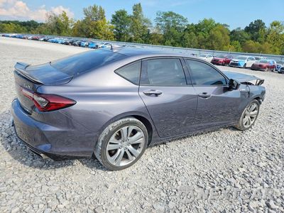 Trzecie zdjęcie samochodu z tyłu: 2022 ACURA TLX TECH A VIN:19UUB6F58NA002308 - miniatura