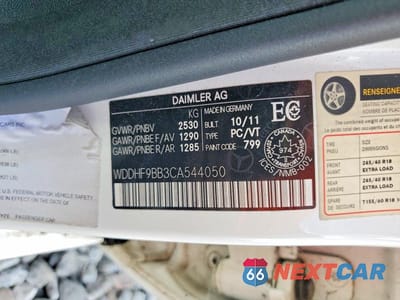Zdjęcie 12 z 12 samochodu: 2012 MERCEDES-BENZ E 550 4MATIC VIN:WDDHF9BB3CA544050 - miniatura