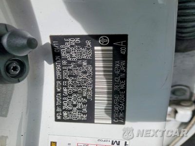 Zdjęcie 12 z 12 samochodu: 2011 TOYOTA COROLLA LE VIN:JTDBU4EE9B9133489 - miniatura