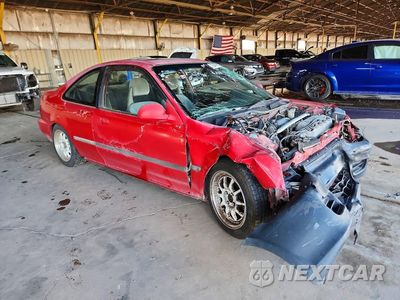 Czwarte zdjęcie samochodu z boku: 1994 HONDA CIVIC EX VIN:2HGEJ1120RH534599 - miniatura
