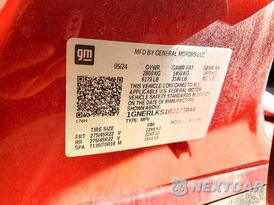 Zdjęcie 13 z 13 samochodu: 2024 CHEVROLET TRAVERSE RS VIN:1GNERLKS1RJ173844 - miniatura
