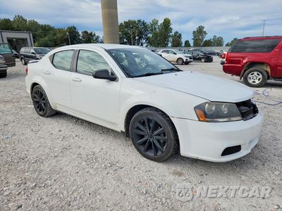 Czwarte zdjęcie samochodu z boku: 2014 DODGE AVENGER SE VIN:1C3CDZAB6EN130398 - miniatura