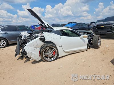 Trzecie zdjęcie samochodu z tyłu: 2017 CHEVROLET CORVETTE STINGRAY 1LT VIN:1G1YB2D73H5114727 - miniatura