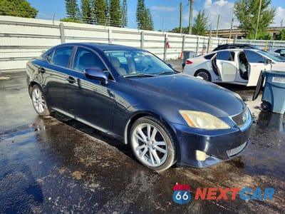 Czwarte zdjęcie samochodu z boku: 2007 LEXUS IS 250 BASE VIN:JTHBK262772038250 - miniatura