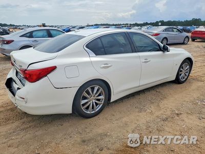 Trzecie zdjęcie samochodu z tyłu: 2015 INFINITI Q50 PREMIUM VIN:JN1BV7AP8FM335249 - miniatura