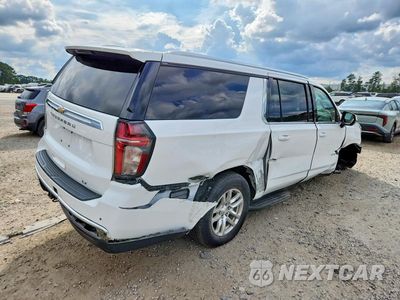 Trzecie zdjęcie samochodu z tyłu: 2023 CHEVROLET SUBURBAN C1500 LT VIN:1GNSCCKD6PR252138 - miniatura