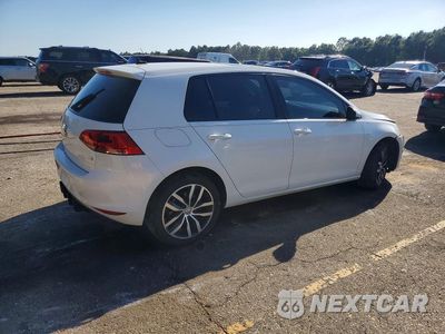 Trzecie zdjęcie samochodu z tyłu: 2016 VOLKSWAGEN GOLF S/SE VIN:3VW217AU6GM041141 - miniatura