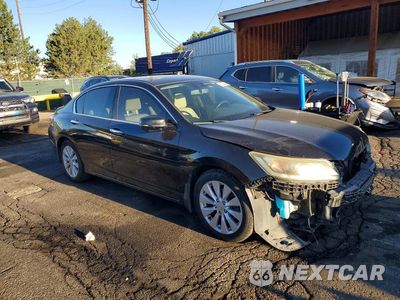 Czwarte zdjęcie samochodu z boku: 2014 HONDA ACCORD EXL VIN:1HGCR2F8XEA151104 - miniatura
